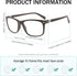 Eyekepper Photochromic Transition Reading Glasses for Men and Women - +3.50 Magnification
