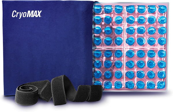 CryoMAX Reusable Cold Pack, Latex Free, 8 Hour Cold Therapy, Large, 12" x 12"