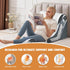 KGAUT 4PCS Set, Orthopedic Bed Wedge Pillow Adjustable Curve Memory Foam Wedge Pillow, Pillow Wedges for Post Surgery