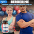 Berberine Supplement with Ceylon, Milk Thistle, Turmeric, Elderberry & More - 60 Counts for Immune, Cardiovascular &