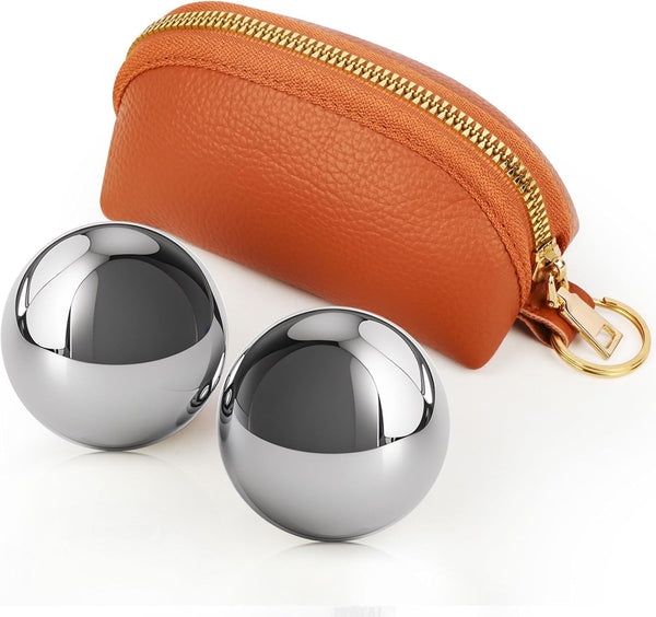 varlty Baoding Balls:Traditional Chinese Balls for Hand Therapy, Hand Exerciser, Finger Exerciser, -