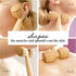 Set tuuli Wooden Massage Roller - Maderotherapy Massage Stick Relaxing Muscles, Self-Care - Wood Roller Massager