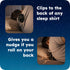 Whole Nights v2 Ball for Side Sleep Posture - Calma Clip by , Sleep Aid for Back Snorers, Anti Snoring Device, Attaches
