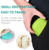 2 Pack Pill Case Organizer, Travel Waterproof Pocket Container with Label, Portable Pink Medicine Case for Vitamins