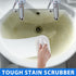 Handle Bath Tub Scrubber, Non Scratch Bathroom Scouring Pad, Heavy Duty Cleaning Sponge Scrub, 2 PCS