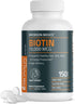 Bronson Biotin 10,000 MCG | 150 Vegetarian Tablets | Supports Healthy Hair, Skin & Nails & Energy Production