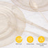 Goodluck 150 Gold Glitter Plastic Silverware, Disposable Glitter Utensil Set of 50 Forks, 50 Spoons, 50 Knives for