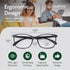 Anti Blue Light Glasses, cloudfield, for Men & Women, Non Prescription for Computer, Ease Digital Eye Strain