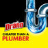 Drano Max Gel Drain Clog Remover and Cleaner, 42 oz (Pack of 2), Unclogs Shower or Sink Drains