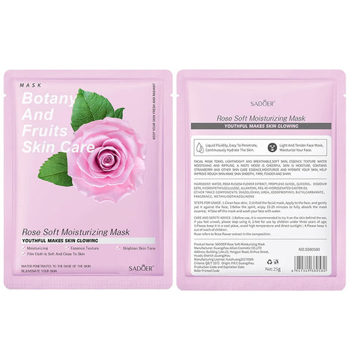Jakuva 12PCS Deeply Moisturizing Facial Masks, Collagen Face Mask Patches for Anti-Aging Skincare