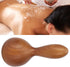 TMISHION Hammer Hammer Wooden Handheld Massage, Portable Essential Oil Massage Teakwood Beauty Massage Wood Therapy