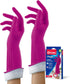 Playtex Living Drip-Catch Cuff Gloves, Medium, 2 Pairs, Reusable Household Protection