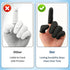 XusEmydinal 100 Pcs Disposable Finger Cots, Finger Protectors, Finger Gloves for Manicure,Beauty, Massage, Industrial