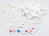 zison Nasal Inhaler Tubes Kit - 24 Empty Tubes with Wicks, 12 Extra Wicks, 36 Writable Stickers, 2 Mini Droppers, 1