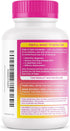 Gummies 60 Gummies Pink Stork Turmeric Ginger Gut & Digestive Support for Women Anti Bloating Supplement
