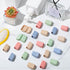 Willinglong 400 Pack Bathroom(4 Toothbrush Covers Portable Toothbrush Protector Coverings Clips Toothbrushes Caps