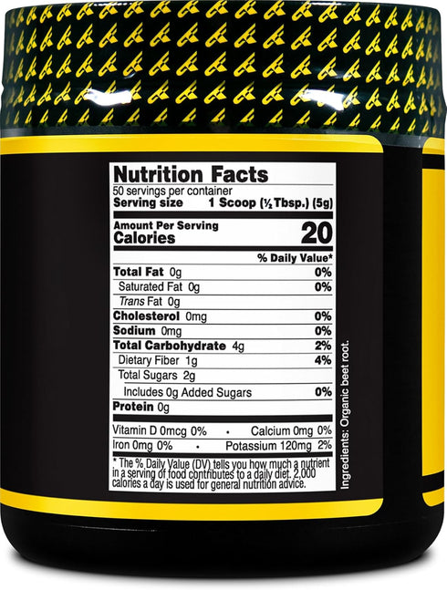Primaforce Organic Beet Root Powder, 250g, Unflavored - Natural Source of Antioxidants and Nutrients