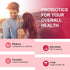 Women's Probiotics 120 Billion CFUs - 18 Strains, 3 Prebiotics & Digestive Enzymes - Non-GMO, Gluten Free