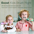 Kids Electric Toothbrushes - Sonic Rechargeable Tooth Brush Gifts for Boys and Girls, Smart Timer (Mint)