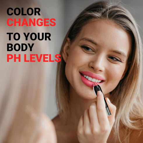 MOODmatcher Original Color Changing Lipstick – 12 Hours Long-Lasting, Moisturizing, Smudge-Proof, Premium Quality