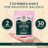 ZuriVitaNex Gummies 60 Gummies (30 Womens Daily Probiotic Feminine Balance & pH Support Vegan, Gluten-Free Pineapple