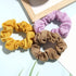 SUSULU Pack of 16pcs Cotton Hair Scrunchies, Solid Color Ponytail Holders for Women Accessories