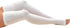 Truform Surgical Stockings, 18 mmHg Compression, Thigh High, Open Toe, White, Small