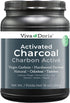 Viva Doria Virgin Activated Charcoal Powder, Food Grade, Hardwood Derived, 16 Oz (1 Pound)