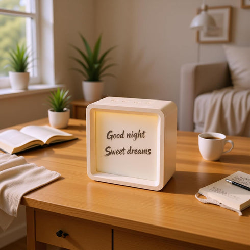 Swokely 8 3-Level White Noise Sound Machine Warm White Night Light Wireless Speaker Rechargeable Sound Machine