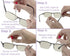 GMS Optical 11mm Medium Wide Soft Silicone Screw-in Nose Pads for Glasses, 10 Pair, Improve Comfort, Repair Kit