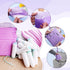 Pack of 200 Sanitary Disposal Bags, Cute Purple 7x12 inches Opaque Feminine Hygiene Trash Bags for Tampons