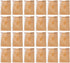 WEKAMOS 50pcs Kraft Paper Bakery Bread Bags with Window, Medium Size Bread Storage