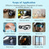 icepac (white-200) Glasses Wipes Lens Cleaner- -Moistened Individual Wrapped Eye Glasses Cleaning Wipes | Glasses