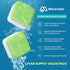 Maravello Garbage Disposal Cleaner, 28 Tablets - Sink Foaming Freshener Pods with Apple Fresh Formula