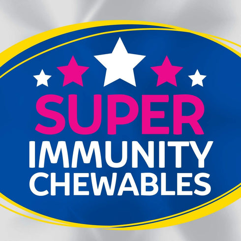 Culturelle Immune Defense Probiotic - 60 Count Mixed Berry Chewables with Vitamin C, D, Zinc + Elderberry for Kids