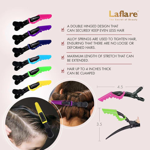 Laflare Braiding Hair Rack, Hair Extension Holder with 60 Spools, Wood Color