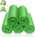WADNGXM 2 7.5 100 Counts Gallon Compostable Trash Bags Small Biodegradable Garbage Bags Liters Wastebasket Trash Liners