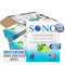 SONO Bergamot & Aloe Moisturizing Hand Sanitizer Wipes - TSA-Approved Travel Size