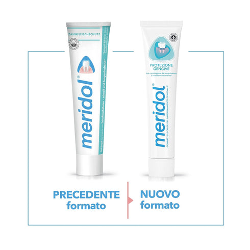 Meridol Pack (2 75 ml) GENCIVES IRRITEES Dentifrice Double x
