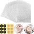 Self Adhesive Cookie Cellophane Treat Bags 5.5x5.5 Inches, 100 Pcs Resealable Plastic Packaging with Thank You Labels