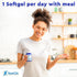 Vitamin D3 4000 IU Dietary Supplement, 360 Softgels, Promotes Healthy Bone & Immune Function, Easy-to-Swallow