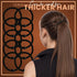 YGDZ 50cm Light Coffee Hair Nets for Buns, 40pcs - Nylon Mesh Hair Accessories for Women, Girls, with Bobby Pins