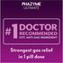 Phazyme Gas Relief, Ultimate Bloating Relief for Adults, 500 mg Simethicone Fast Gels, 20 Count