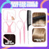 Teenitor Colorful Hair Accessories for Girls, Elastic Hair Ties Set with Clips and Glitter Bobby Pins