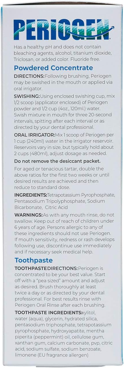 Periogen Starter Kit - Best Value on Periogen Oral Care! (Photo Depicts Kit Contents)