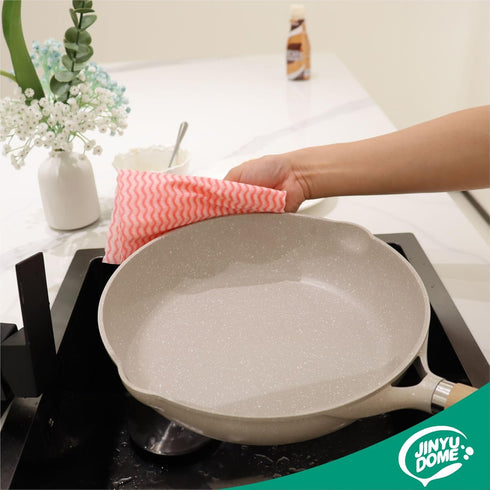 Handi Wipes Reusable Cloth, 200 Pack Disposable Cleaning Cloths for Kitchen Dish Towels, Washable Wipes