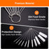 Tokyzexi 8 Inch Set, 10 Pack Extra Long Straw Cleaner Brush Reusable Straw Cleaning Brushes for Tumbler, Metal