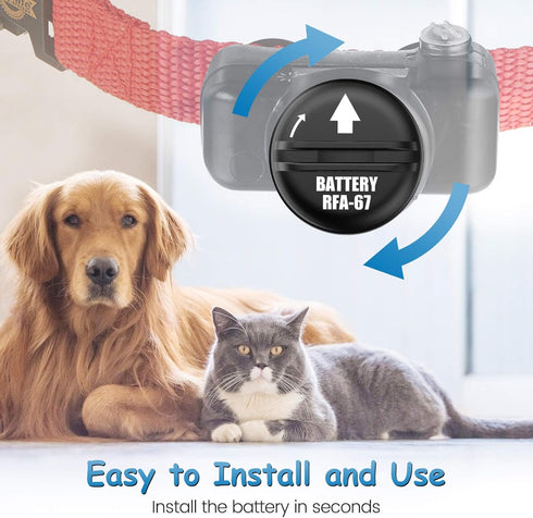 KGC RFA-67 6 Volt Replacement Dog Collar Batteries - Compatible with PetSafe RFA 67 Battery (10 Pack)