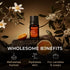 Set Set 2x0.34 oz Vanilla Essential Oil for Skin & Orange Essential Oil for Diffuser - Aromatherapy Grade Essential