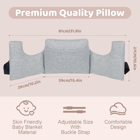 Tummy Hysterectomy Recovery Pillow, Post-Surgery Cushion for Abdomen C-Section Tuck Lumpectomy Myomectomy Patients Must